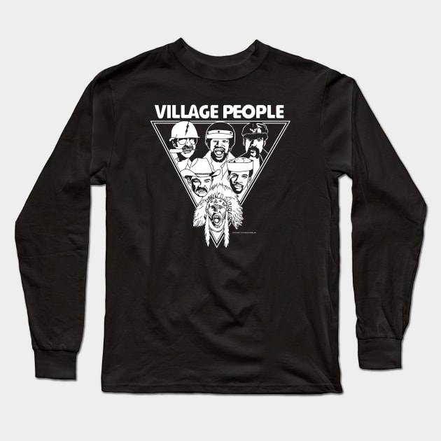 The Village People Long Sleeve T-Shirt by Chewbaccadoll